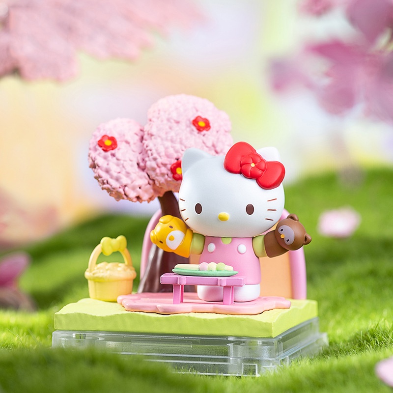 Mô Hình Hello Kitty Dễ Thương Dùng Trang Trí