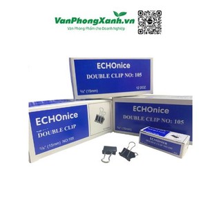 Kẹp sắt đen echo 19mm(NO.107)