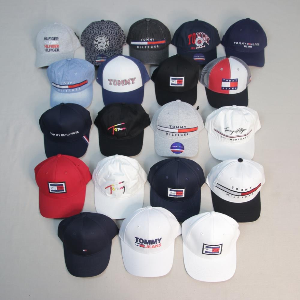 Nón lưỡi trai T.M Tommy HIlfier Sonola chất vải cotton nhập Hàn Quốc,nhiều màu, free size