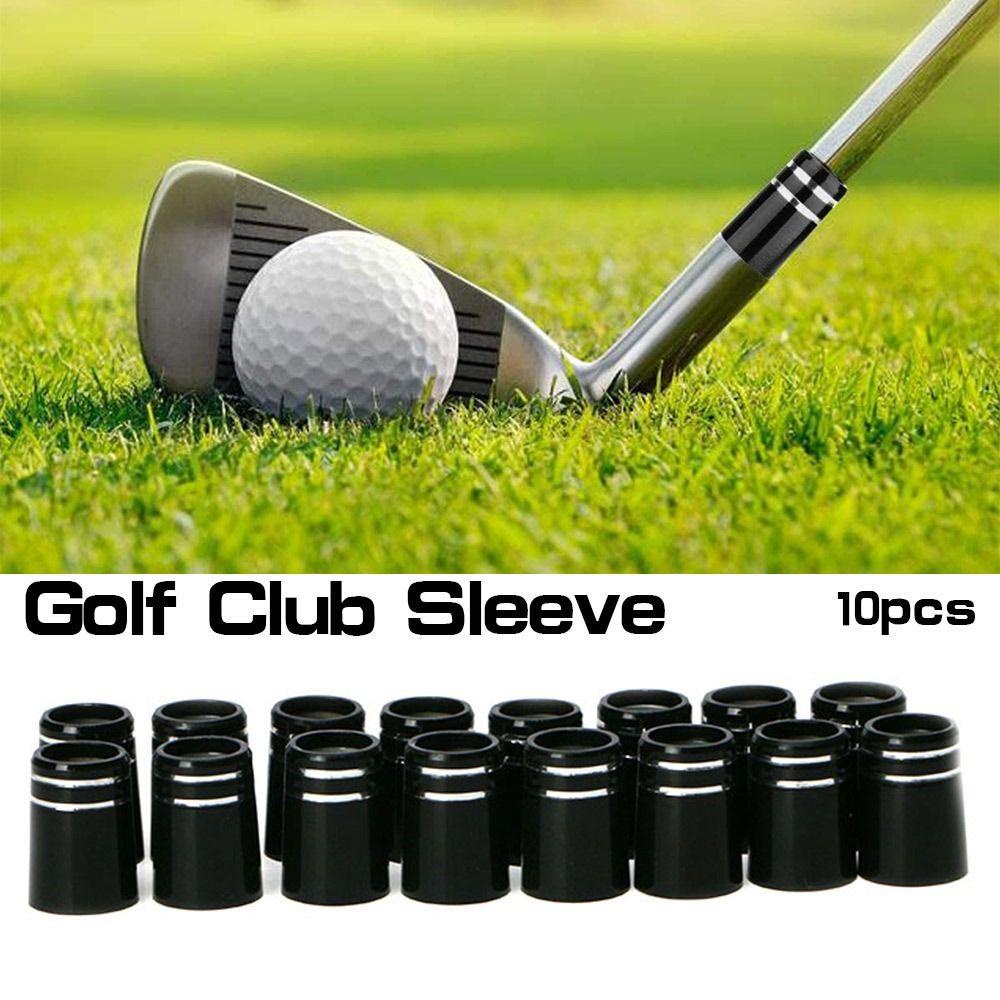 MAYSHOW Set 10 Trục Cao Su Đen Siêu Bền Cho Gậy Đánh Golf