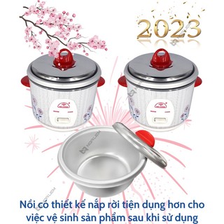 Nồi cơm điện 0.6 lít Kim Cương (Nắp rời)