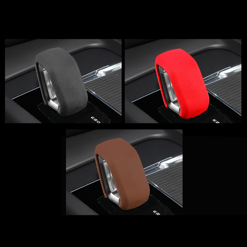 Vỏ Bọc Núm Gạt Cần Số Bằng Da Lộn Cho Volvo XC60 S90 XC90 S60 V60 XC40 V90CC 2022