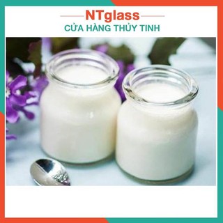 Hủ sữa chua thủy tinh Cẩm Đạt |1 hộp 12 cái