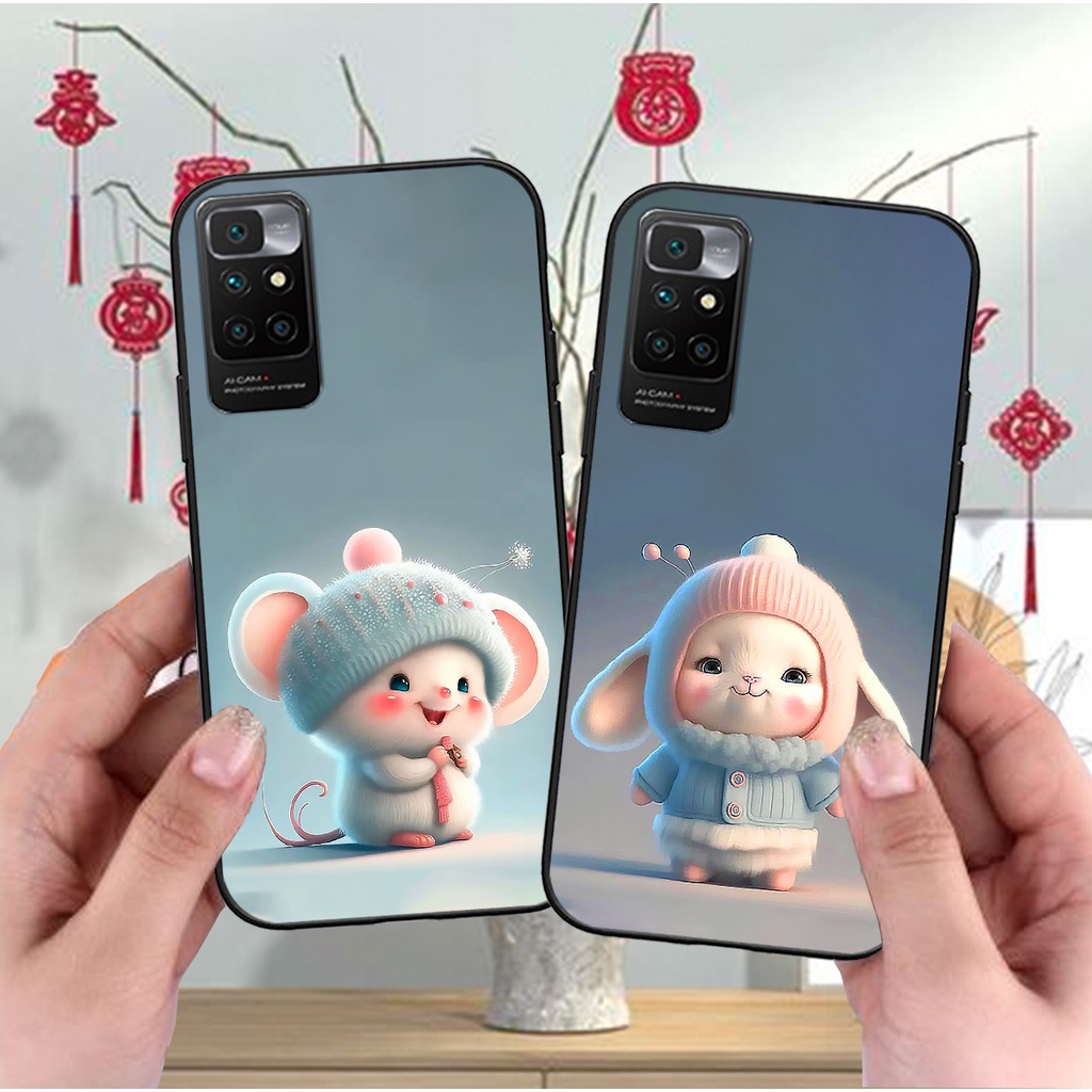 Ốp lưng Xiaomi Redmi 10 đủ 12 con giáp mẫu cute siêu đáng yêu
