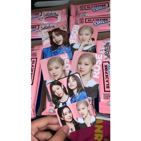 Card oreo bo góc random Blackpink