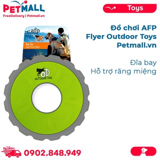 Đồ chơi AFP Flyer Outdoor Toys - Đĩa bay, hỗ trợ răng miệng Petmall
