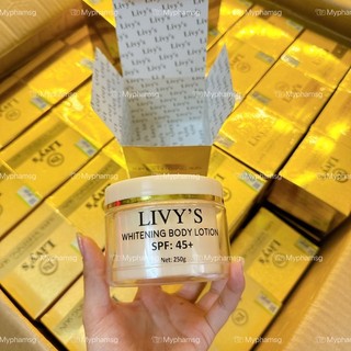 Kem body Livy vàng chính hãng