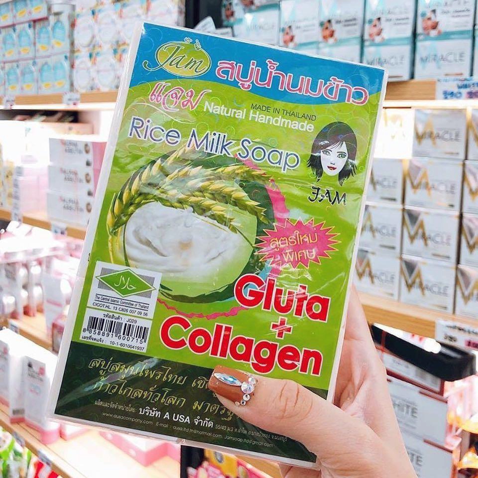 XÀ PHÒNG, SOAP CÁM GẠO THÁI LAN HÀNG CHUẨN