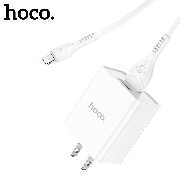 Bộ sạc Hoco C89 2.1A hỗ trợ dòng 10.5W dành cho iphone