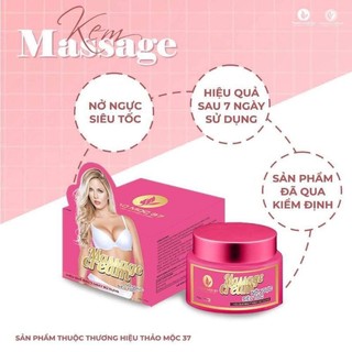 Kem massage nở ngực siêu tốc Thảo Mộc 37.