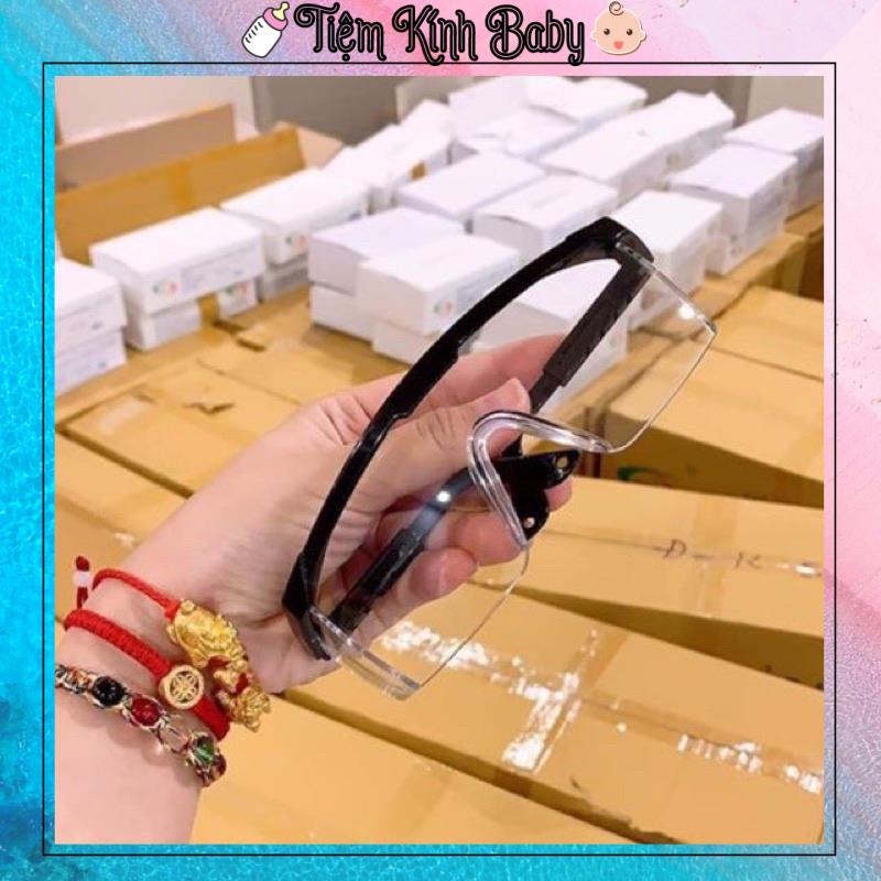 Kính bảo hộ y tế, kính chống giọt bắn kính đi đêm chống bụi thời trang nam nữ loại đẹp