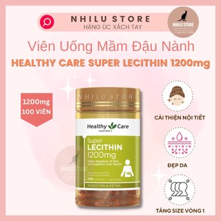 Mầm đậu nành Lecithin Healthy Care 1200mg