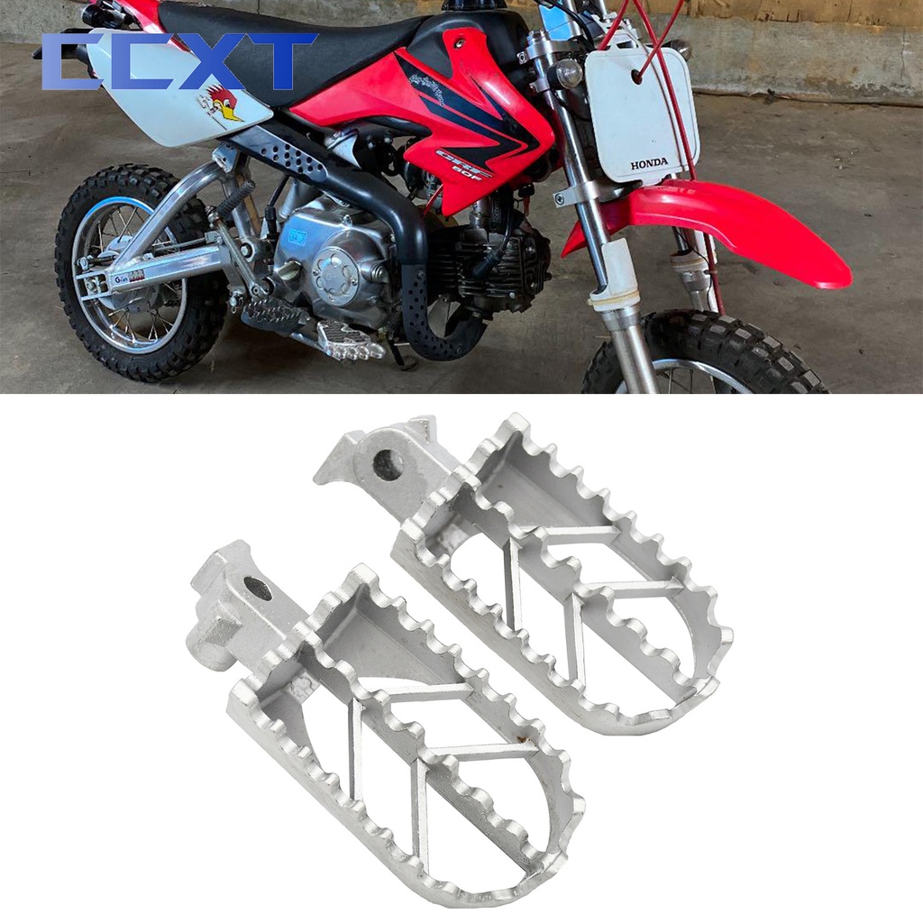 Bộ Gác Chân Bằng Thép Không Gỉ Cho Honda CRF50 XR50 XRF70 CRF70 CRF80 CRF100F CRF XR 50cc 70cc