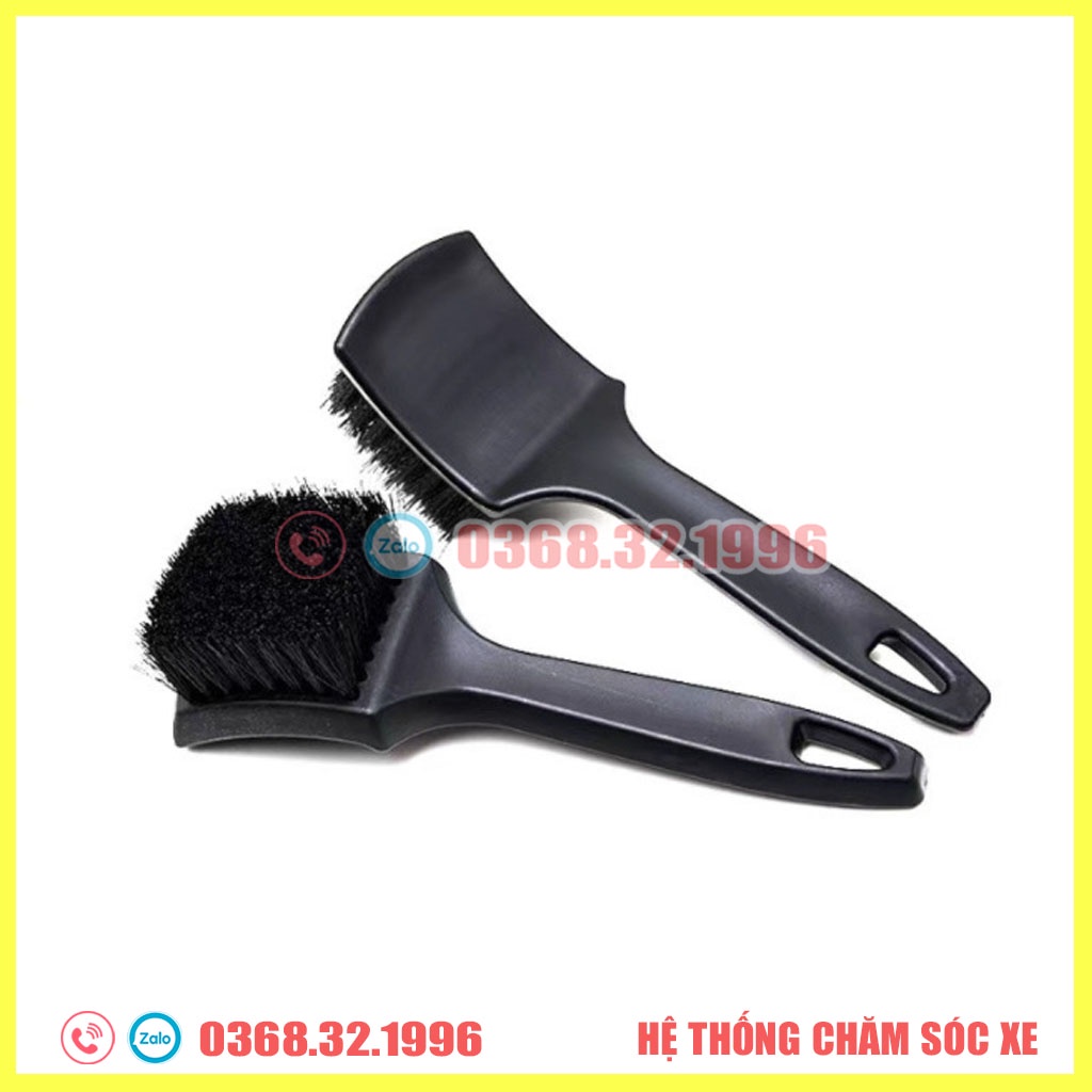 Bàn Chải Sợi Nylon Vệ Sinh Lốp Ô Tô Xe Máy, Vệ Sinh Thảm ,Khoáng Máy Xe 22cm