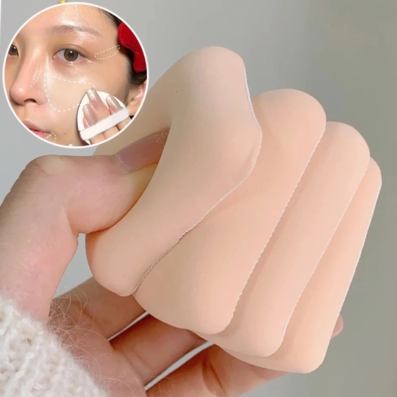 Mút Trang Điểm Mềm Mại Hình Tròn / Vuông Có Thể Sử Dụng Ướt Và Khô