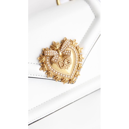 Túi xách nữ D.G top handle mini xách xinh dã man 2 màu(đen&amp; trắng)fullbox nam châm