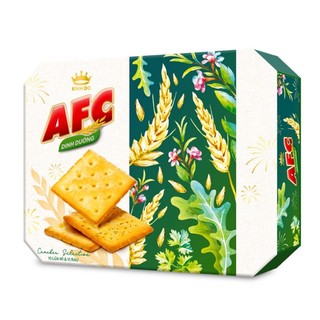 BÁNH AFC VỊ RAU & LÚA MÌ HỘP GIẤY 350G