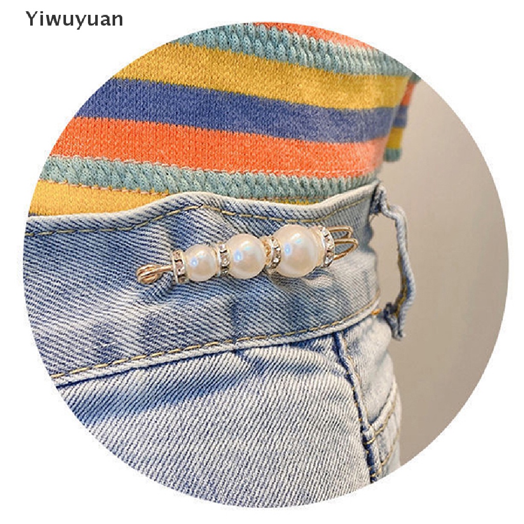 Bộ 3 Ghim Cài Áo Đính Ngọc Trai Nhân Tạo Thời Trang