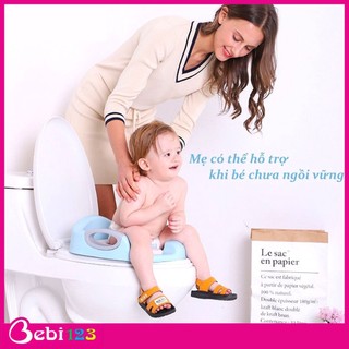 Lót bồn cầu Chicco, Honper thu gọn toilet tiện lợi cho bé
