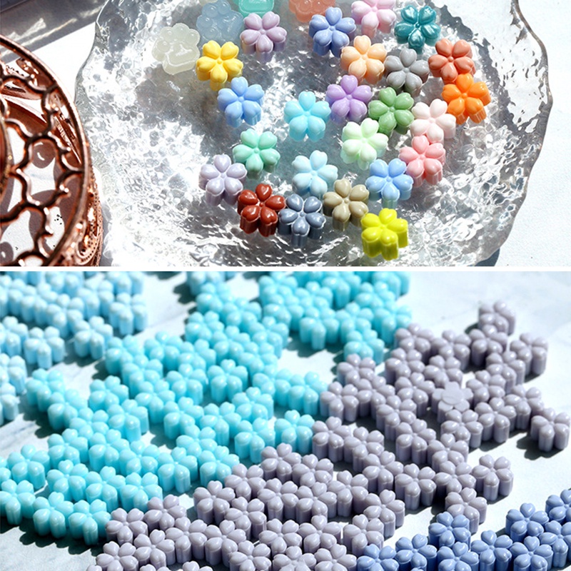 100 cái/bộ Vintage Octagon Five Leaf Wax Seal đầy màu sắc Wax Beads DIY Vintage Handmade Envelope Wedding Postcards Seal Wax Beads