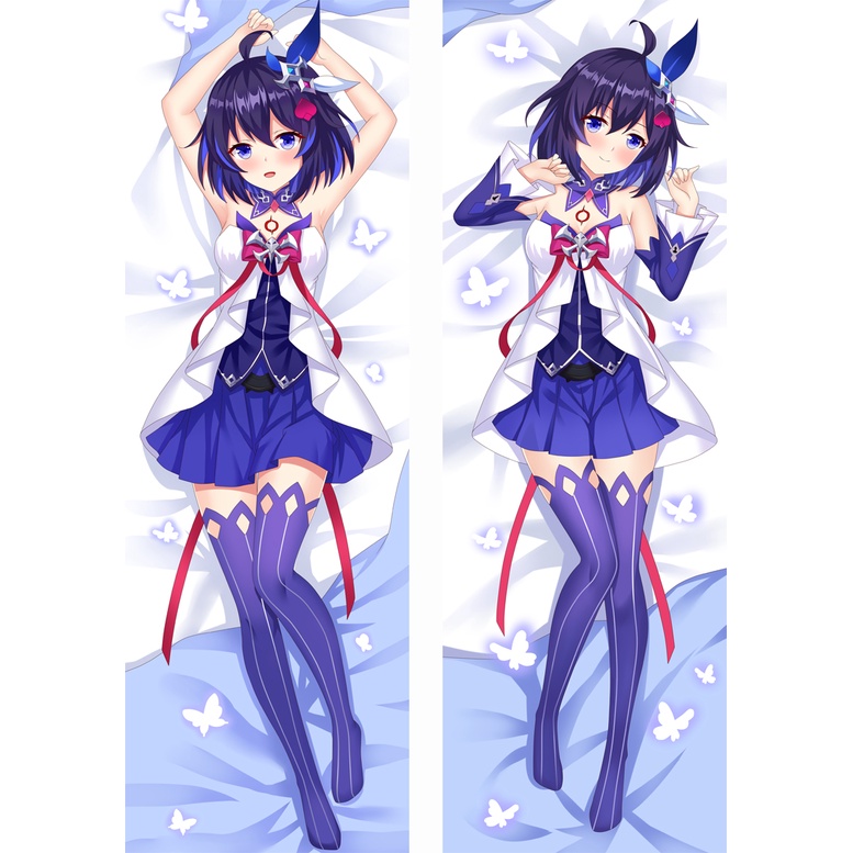 Vỏ Gối In Hình Nhân Vật Hankai Va Chạm 3 Seele Vollerei Dakim Sakura 2 Mặt