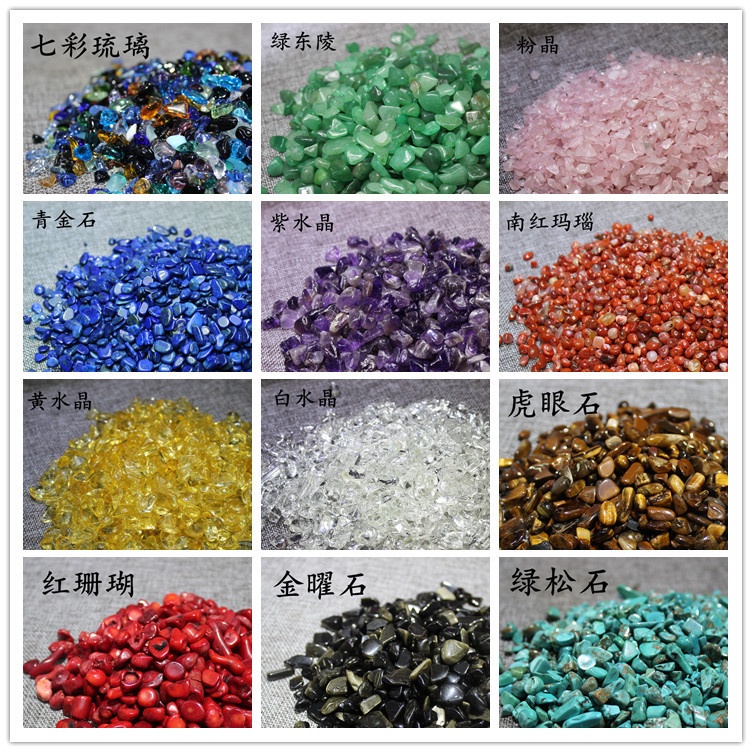 Đá Pha Lê San Hô Tím / Đỏ / Trắng Tây Tạng Lapis Lazuli