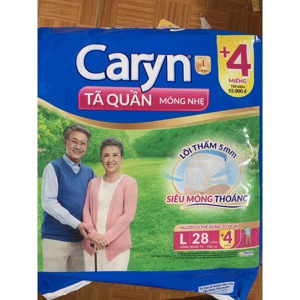 TÃ QUẦN CARYN L 28+4/M32+4/XL24/M16/L14/XL12