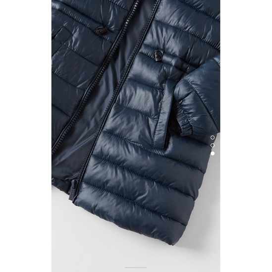 Áo phao BG za ra thắt eo siêu nhẹ size mẹ con A127