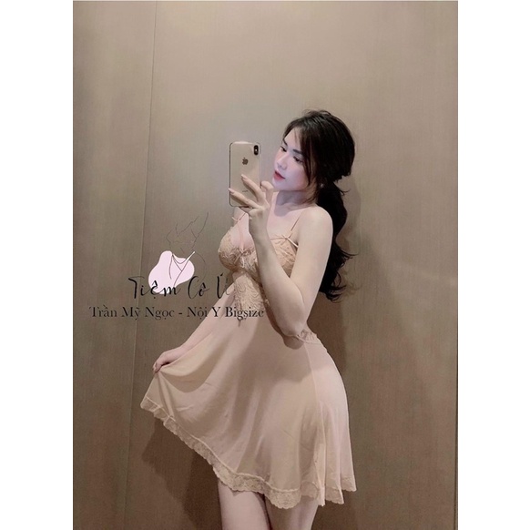 Đầm ngủ siêu hack eo ( Có Bigsize)