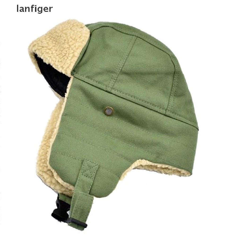 Mũ Trùm Tai Giữ Ấm Mùa Đông Phong Cách Nga Cho Nam Nữ