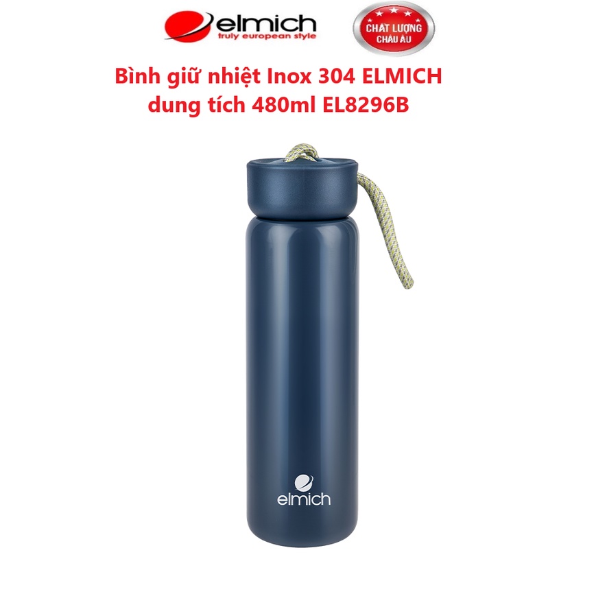 Bình giữ nhiệt Inox 304 ELMICH dung tích 480ml EL8296