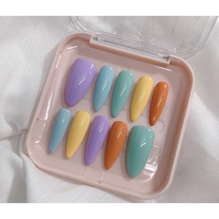 Móng up nailbox đón tết sắc màu may mắn