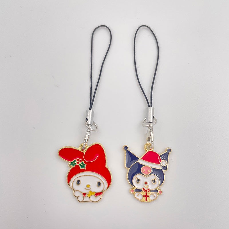 Phụ Kiện Mặt Trang Trí Điện Thoại Họa Tiết Chú Chó Cinnamon Dễ Thương