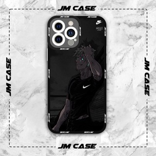 Ốp lưng iphone samsung xiaomi oppo cạnh vuông JMCase Gojo Satoru nikke Anime Manga Jujutsu Kaisen