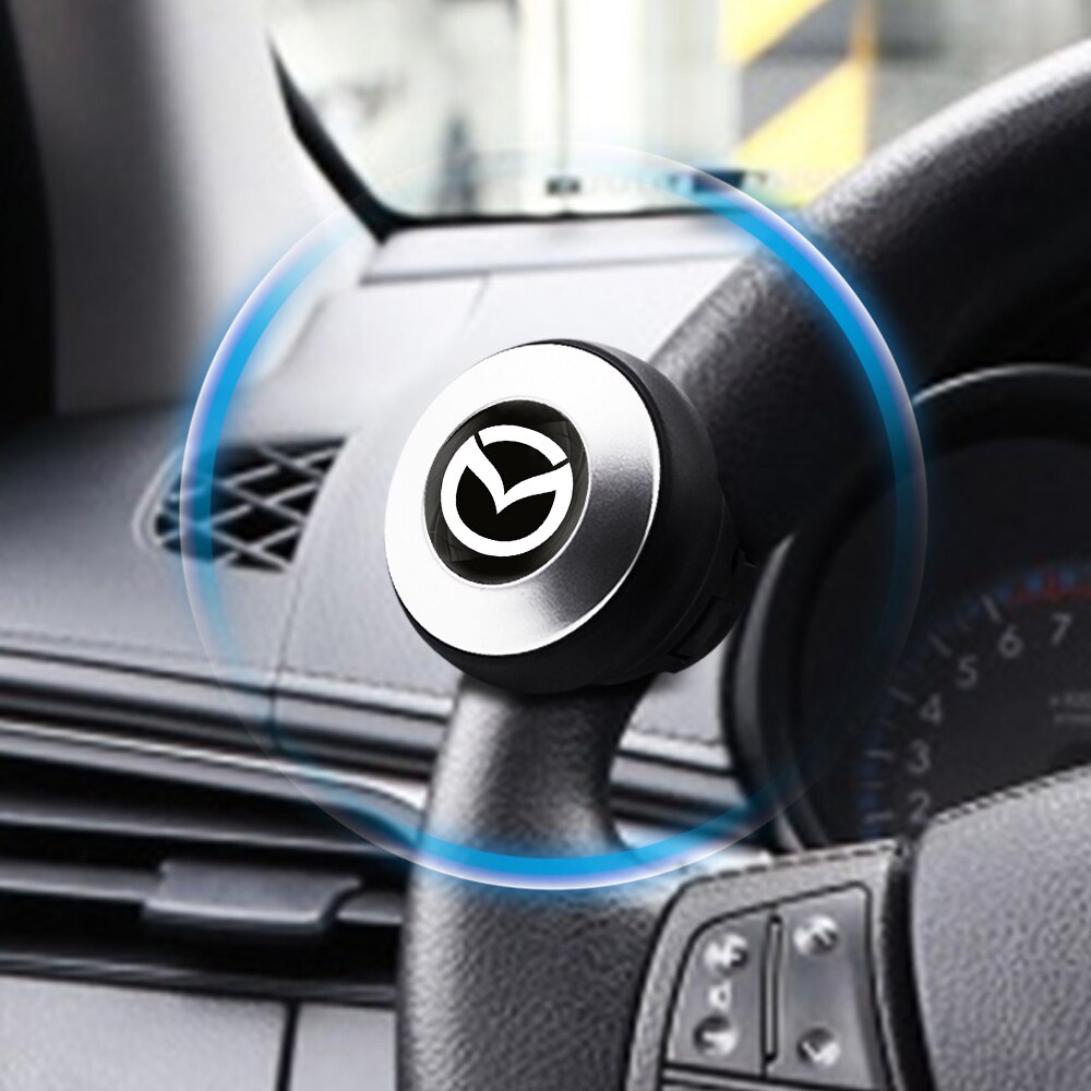 Núm Điều Khiển Vô Lăng Xe Hơi Bằng Kim Loại Cho Mazda Axela 2 3 MS 6 CX30 CX3 CX5 Demio