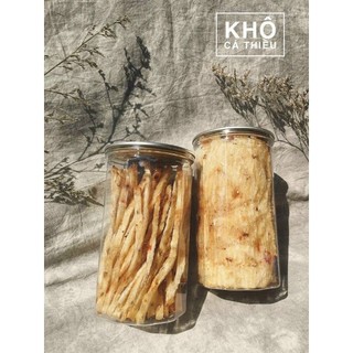 Khô cá thiều miếng và khô cá thiều sợi hũ 250g