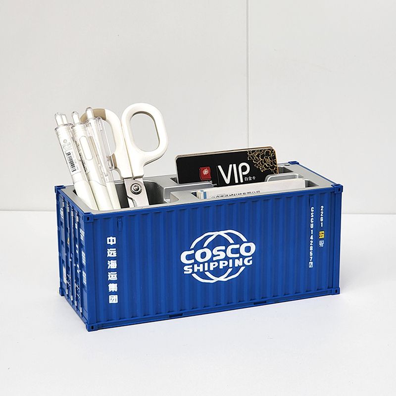 Mô hình thùng container đựng vật dụng văn phòng 1:30