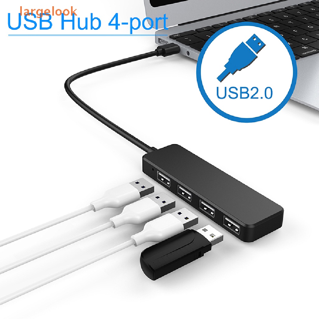 1 Bộ Chia 4 Cổng USB 2.0 Cho Máy Tính Laptop