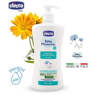 Sữa tắm gội chiết xuất Hoa cúc 0M+ Chicco 200ml/ 500ml (CHÍNH HÃNG) CHO BÉ (CO114260)
