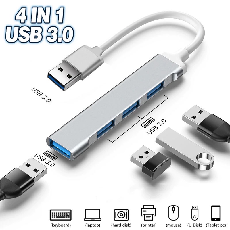 Hub ANKNDO 7 cổng USB 3.0 2.0 Type thumbnail