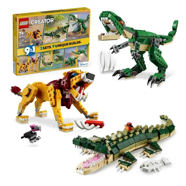 Đồ chơi lắp ráp - LEGO Creator Animals Bundle includes 3 different 3in1 builds 66706