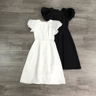 Đầm H0bbs tay tơ phồng Nhấn eo dây kéo sau cực xinh