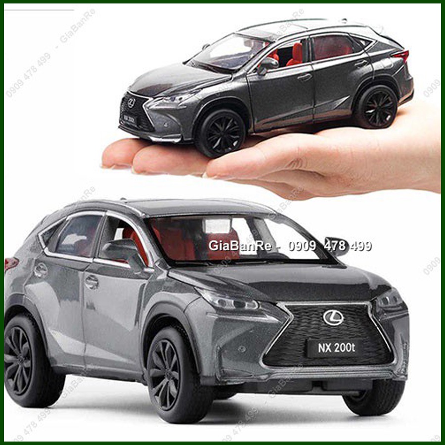 Xe Mô Hình Kim Loại Lexus Nx200t Tỉ Lệ 1:32 - JKM