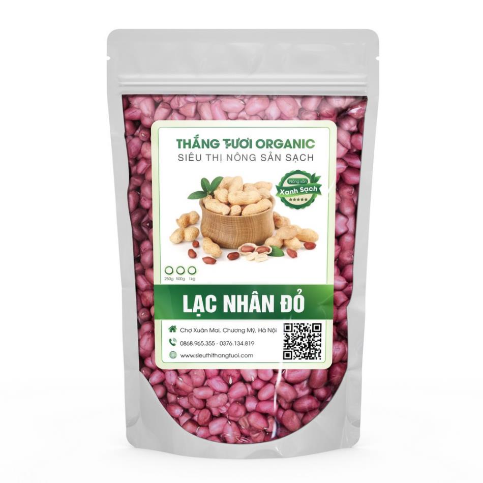 Lạc nhân đỏ nguyên chất loại 1 thơm ngọt bổ dưỡng cho sức khỏe toàn diện