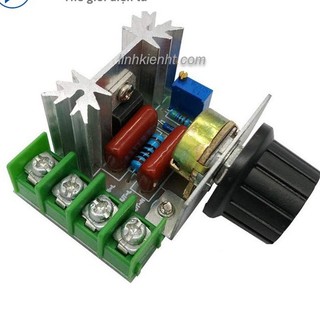 Mạch điều khiển tốc độ động cơ, dimmer công suất 2000w , độ sáng bóng đèn AC 220v