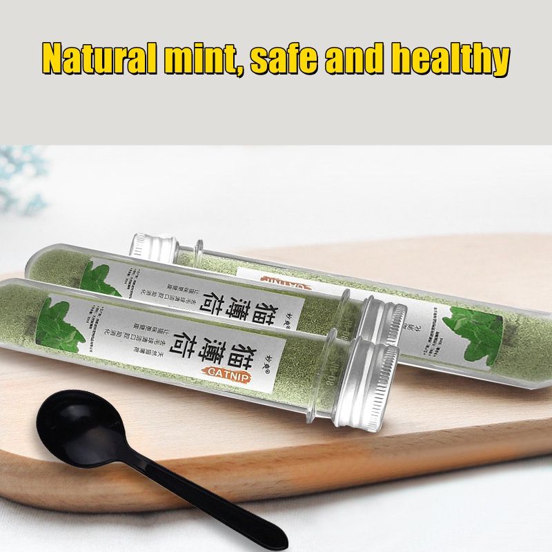 Cỏ bạc hà CATNIP dạng ống giúp thư giãn, giảm stress cho mèo - Cỏ mèo hỗ trợ hệ tiêu hóa