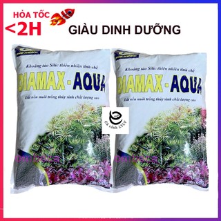 Đất nền thủy sinh DIA MAX- AQUA ( 2KG) giàu dinh dưỡng,giúp cây trồng phát triển mạnh. Sản xuất 2019