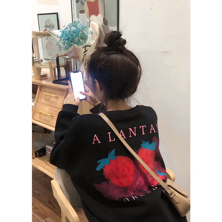 NRVP Áo Thun Nữ Dài Tay 100% Cotton Phong Cách Hàn Quốc Thời Trang Mới 2023