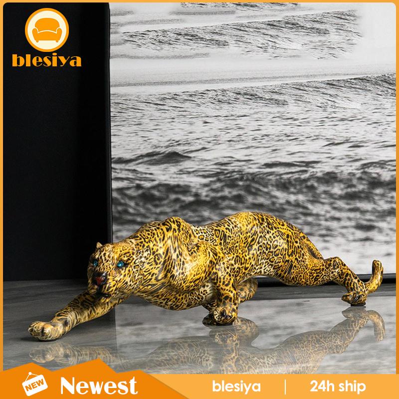 Mô Hình Cheetah Bằng Nhựa Resin Hiện Đại Trang Trí Nhà Cửa / Văn Phòng