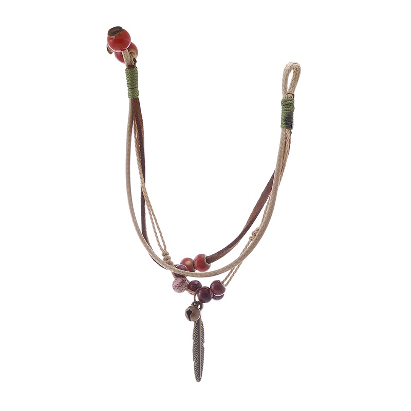 Vòng Tay Phối Hạt Gốm Sứ Phong Cách Vintage Thời Trang